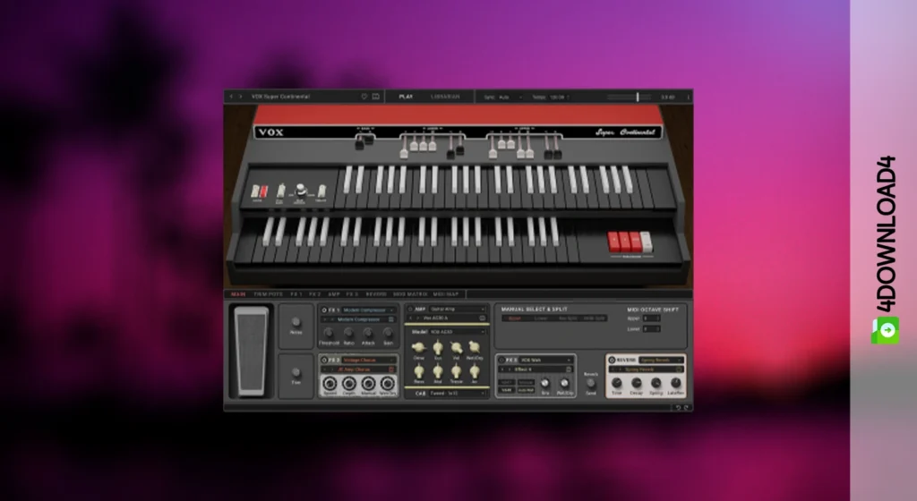 KORG VOX Super Continental v1.0.5 MAC