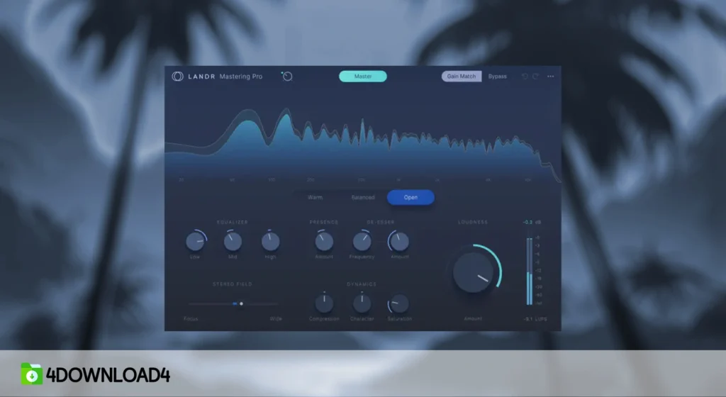 LANDR Mastering Plugin Pro v1.1.17 WIN