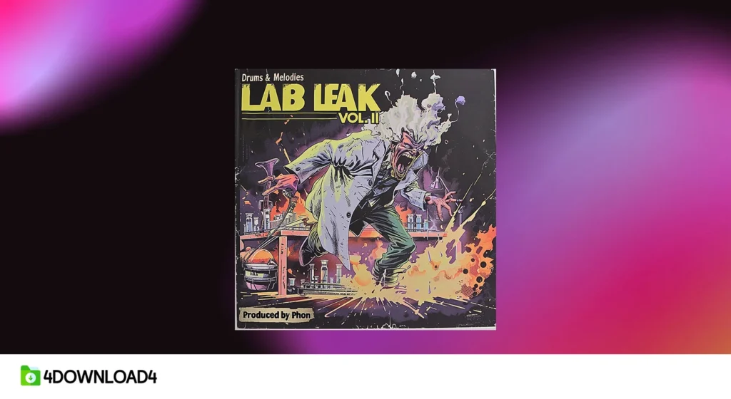 Phon – Lab Leak. Vol. II (WAV) – сэмплы ударных, сэмплы trap