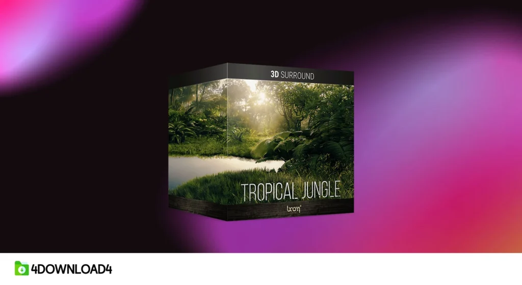 Boom Library – Tropical Jungle (3D Surround) (WAV) – звуки леса, звуки природы