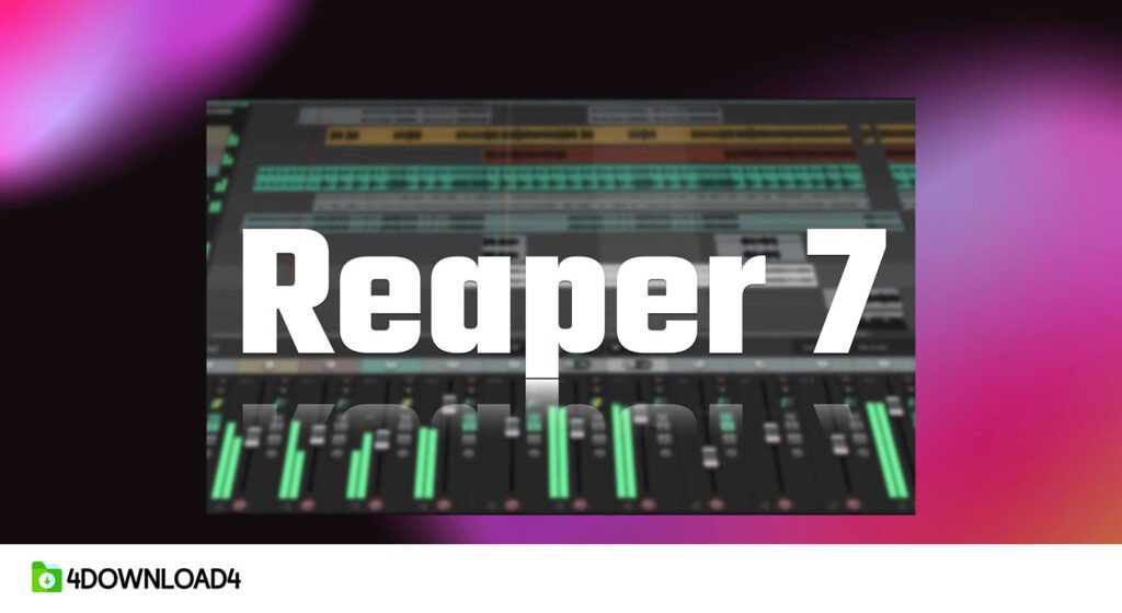 Cockos Reaper (REPACK) 7.2.7.0 for Windows