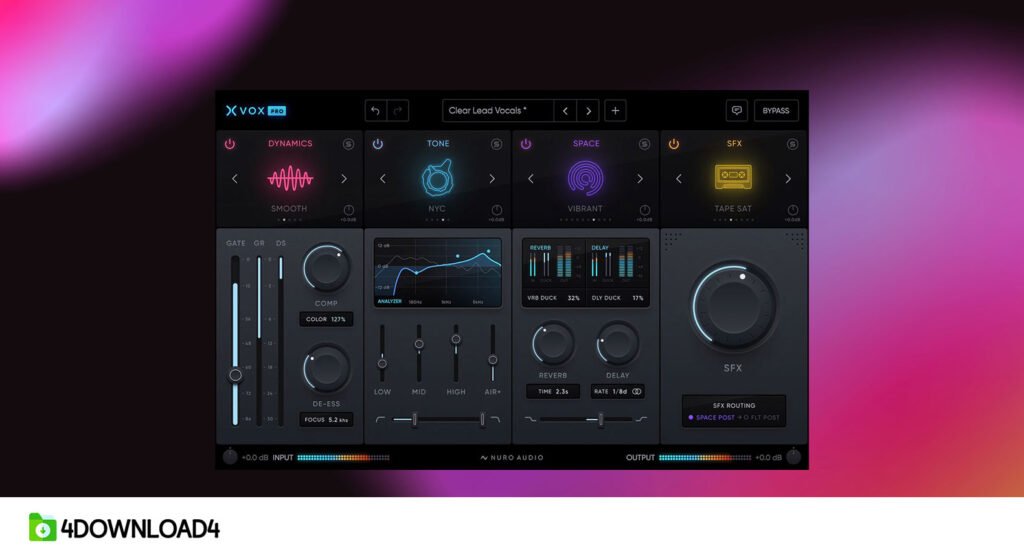 Nuro Audio Xvox Pro v1.0.5 for Windows